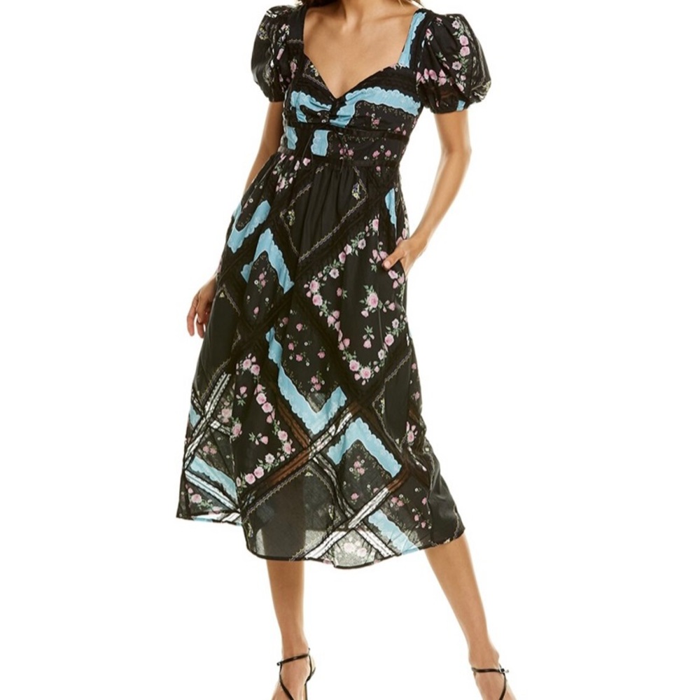For love and lemons Margaret midi dress size L